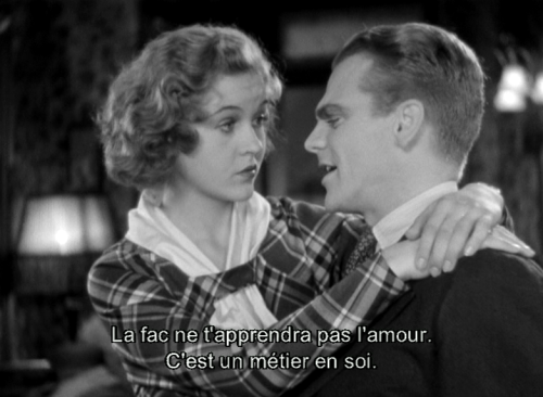 Lloyd Bacon, Patricia Ellis, James Cagney