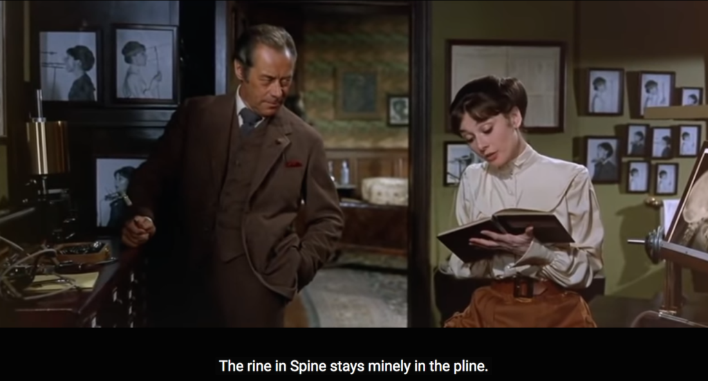 Cukor, Rex Harrison, Audrey Hepburn