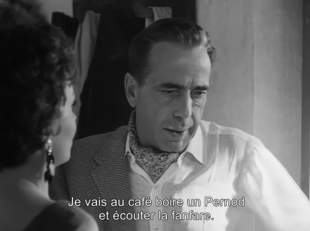 Huston, Bogart, Lollobrigida