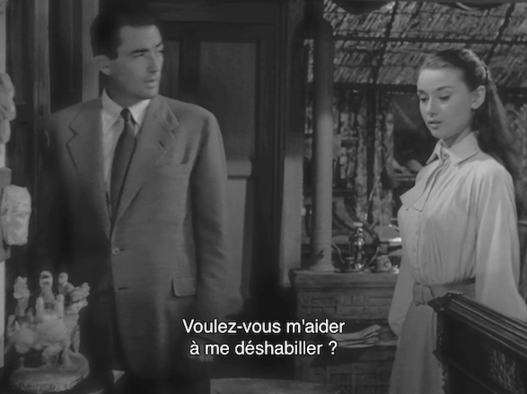 Wyler, Peck, Hepburn
