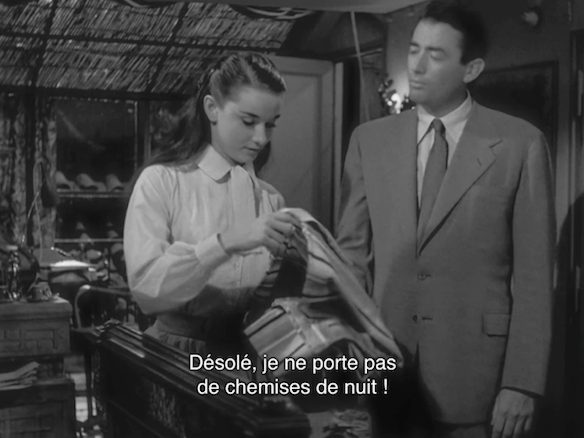 Wyler, Peck, Hepburn