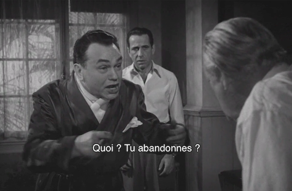 Huston, Bogart, Barrymore, Robinson