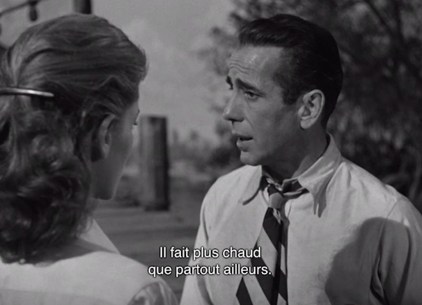 Huston, Bogart, Bacall