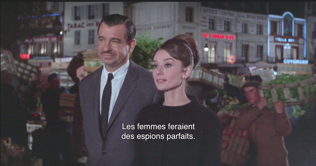 Donen, Matthau, Hepburn
